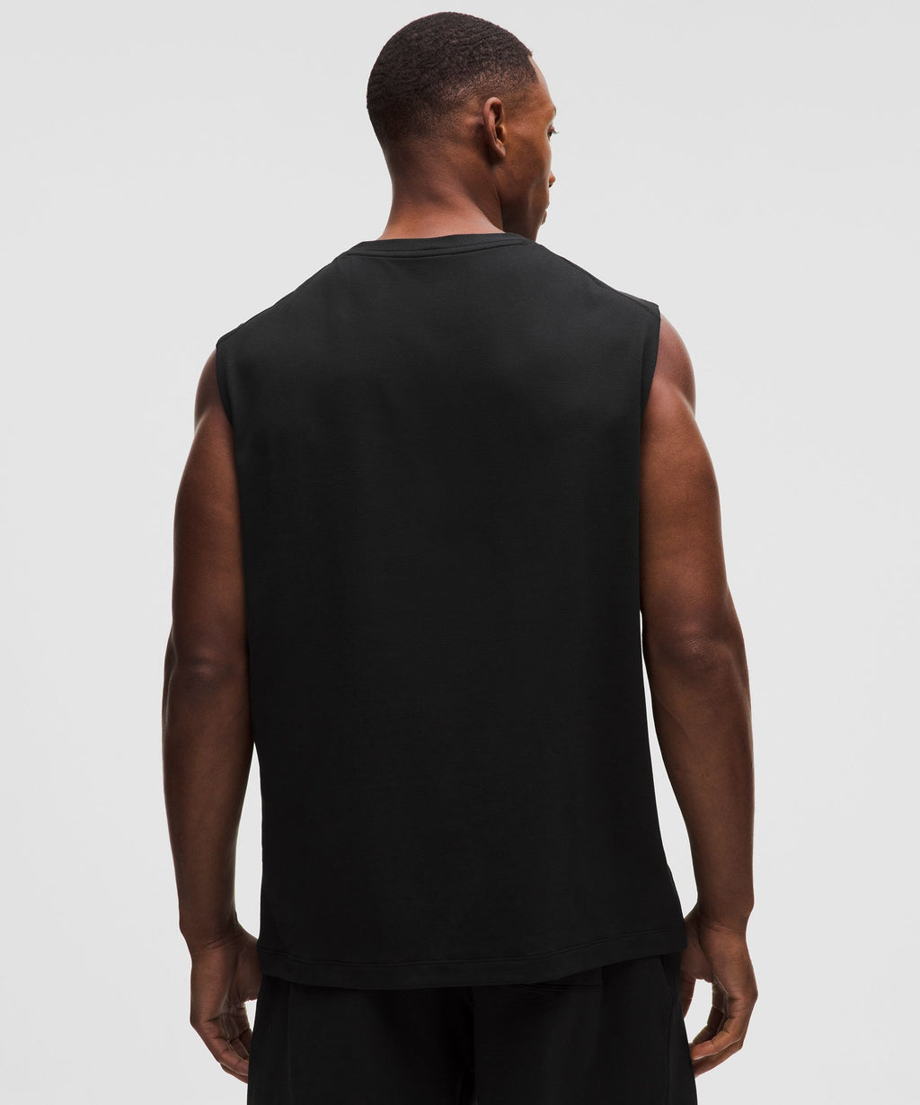Mesh Soft Jersey Sleeveless Tank Top