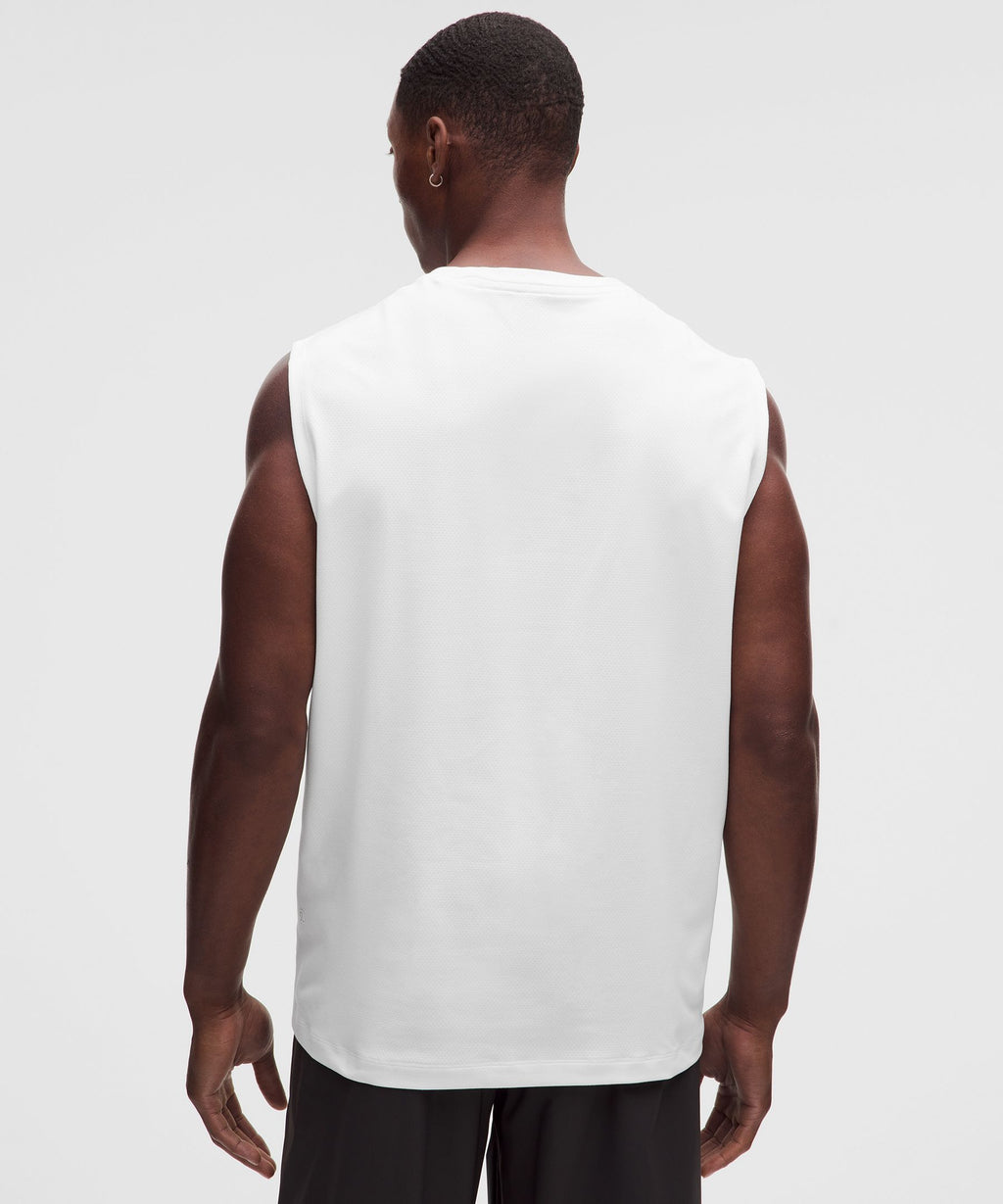 Mesh Soft Jersey Sleeveless Tank Top