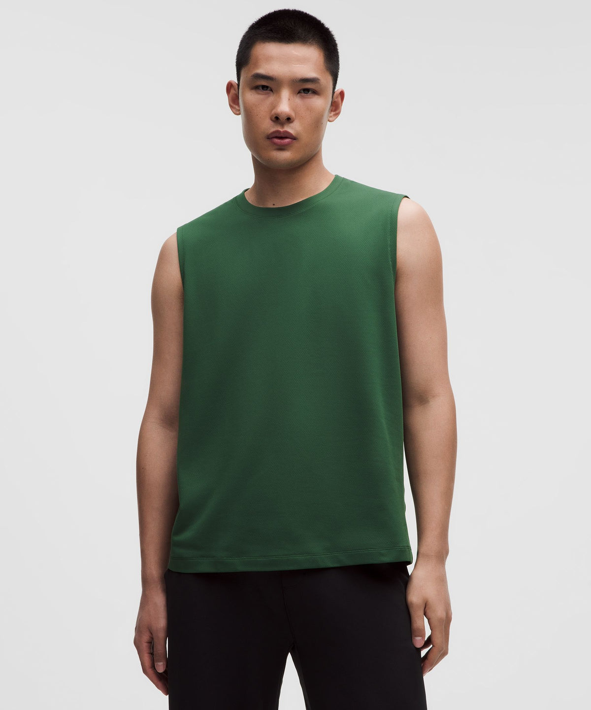 Mesh Soft Jersey Sleeveless Tank Top