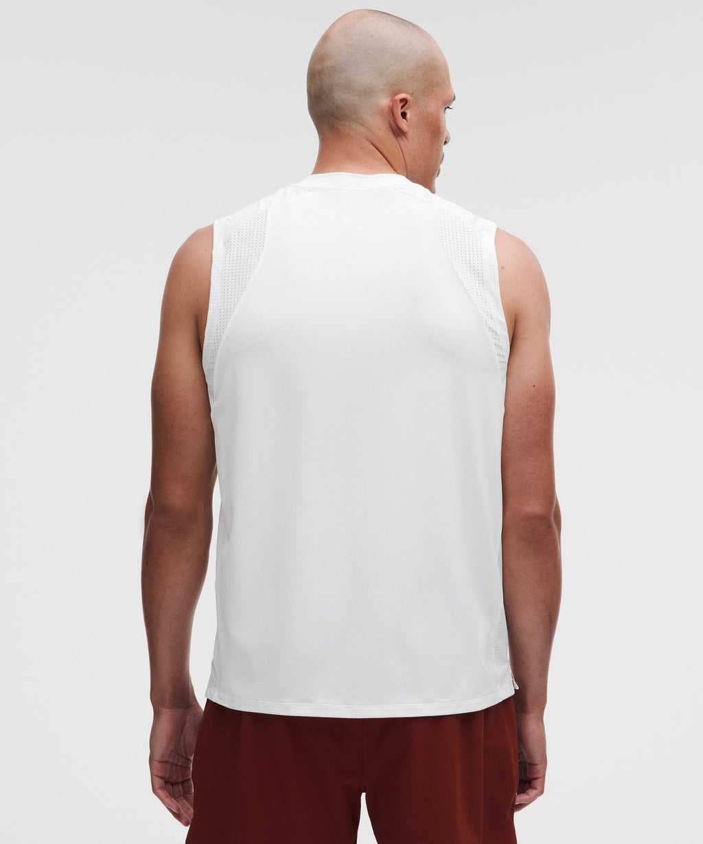 Mesh-Panelled Tennis Sleeveless Shirt