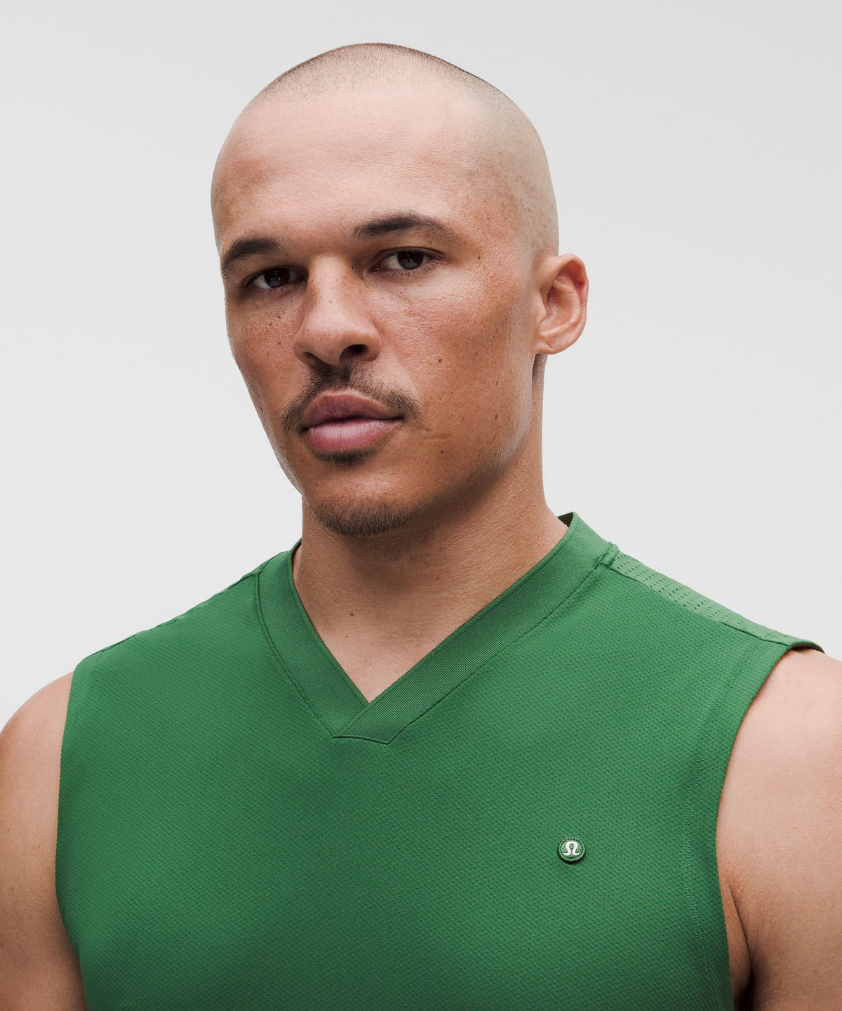 Mesh-Panelled Tennis Sleeveless Shirt