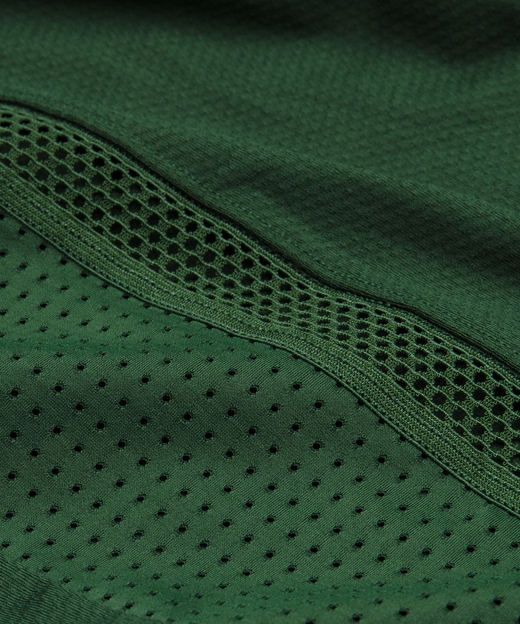 Mesh-Panelled Tennis Sleeveless Shirt