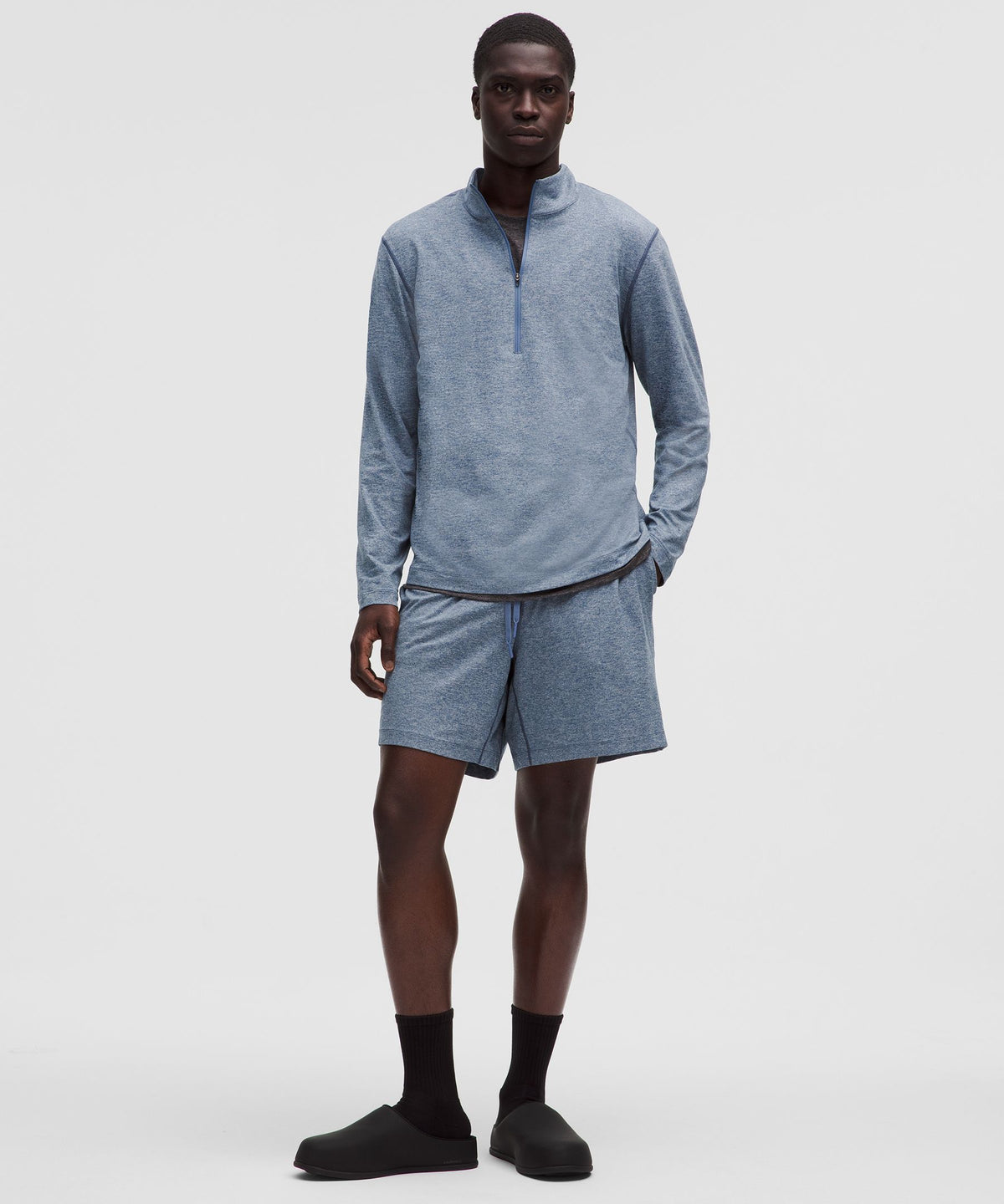 Soft Jersey Half Zip