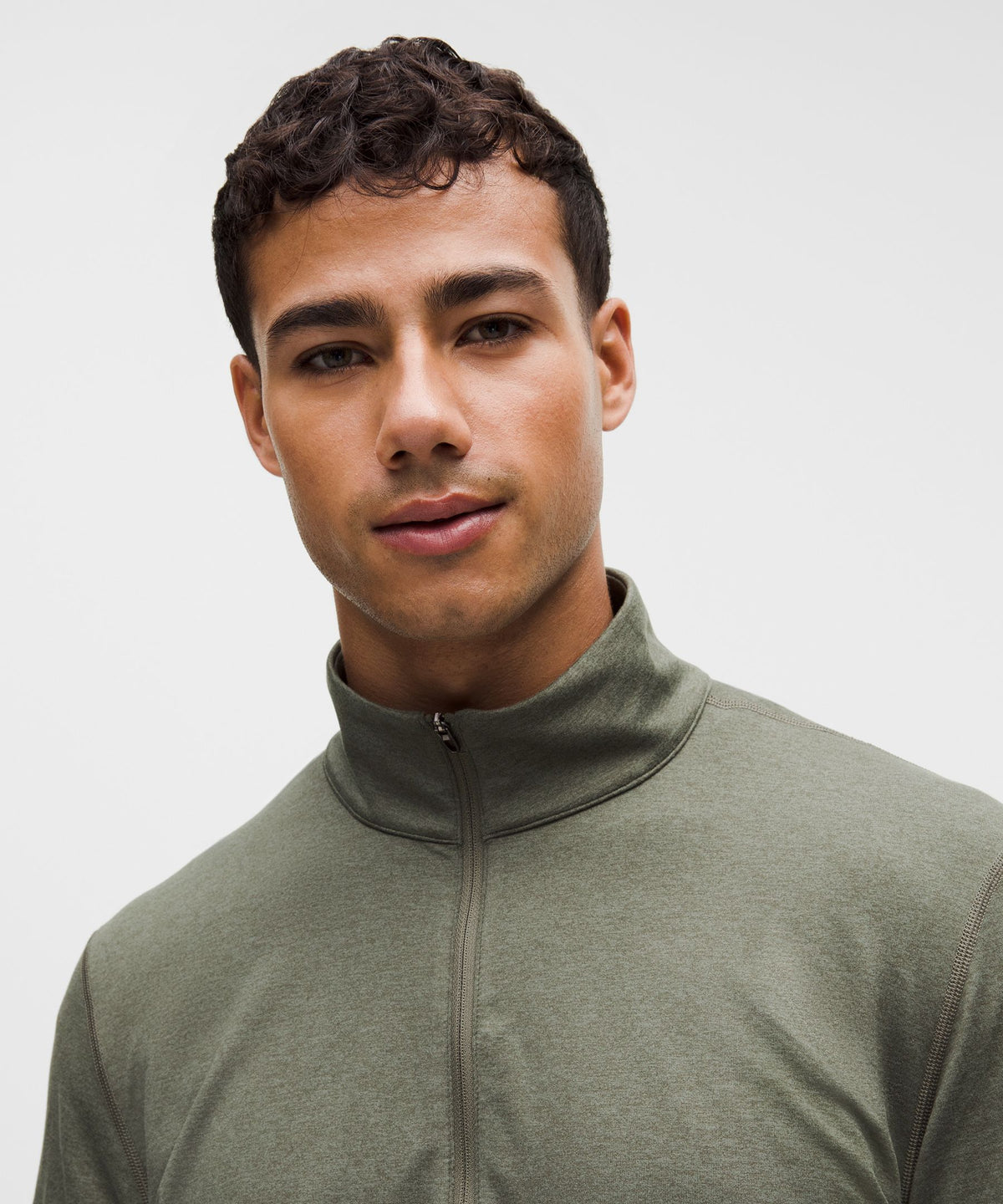 Soft Jersey Half Zip