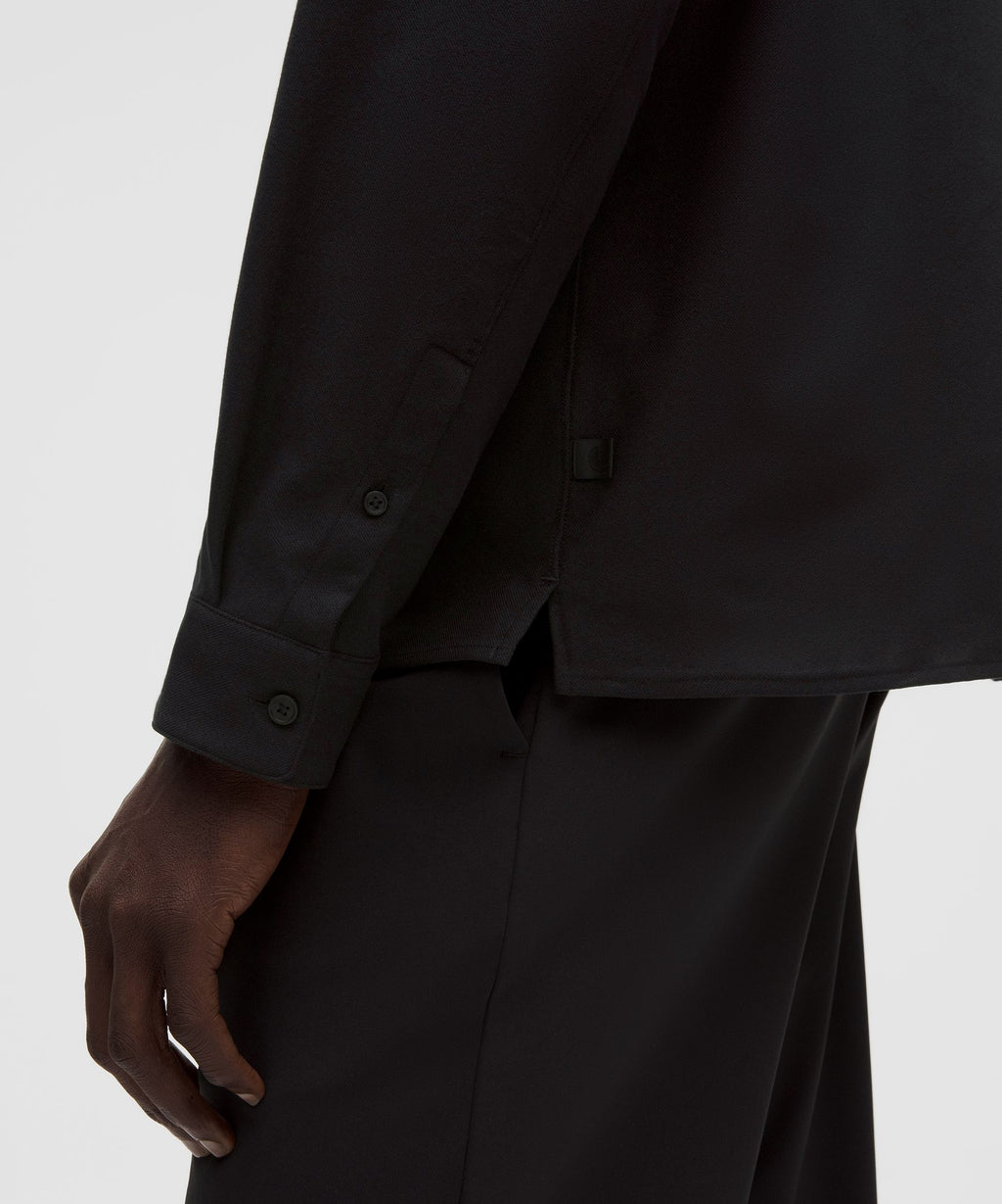 Brushed Woven Overshirt