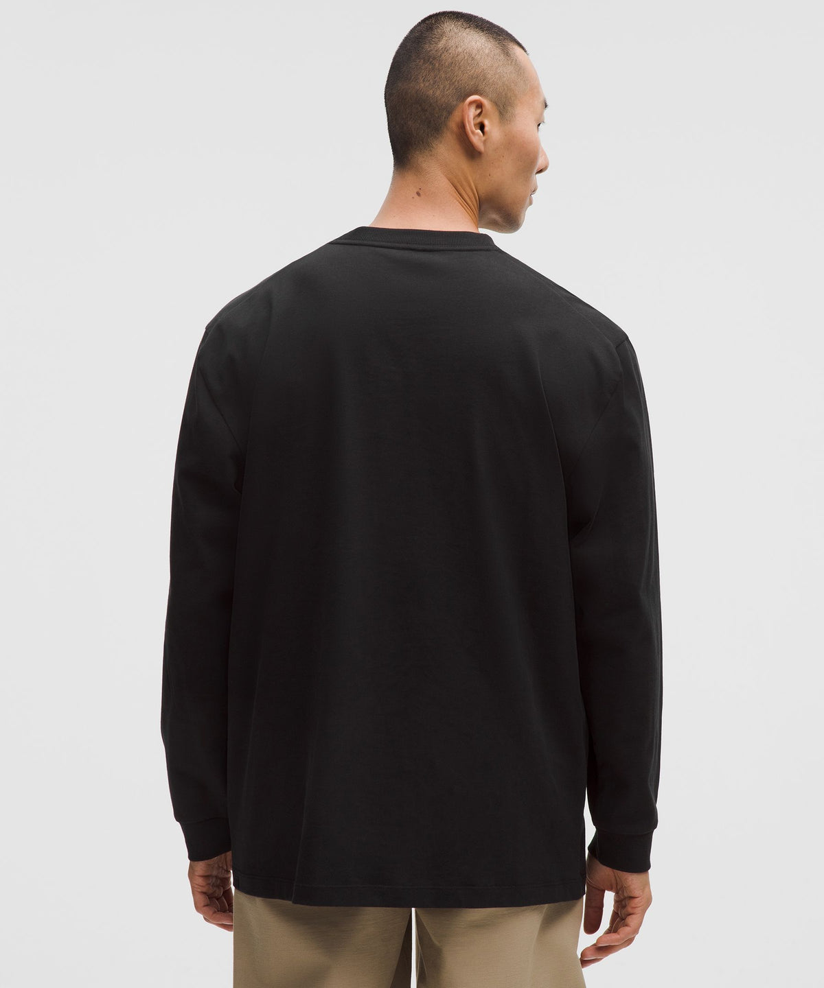 Heavyweight Cotton Jersey Long-Sleeve Shirt