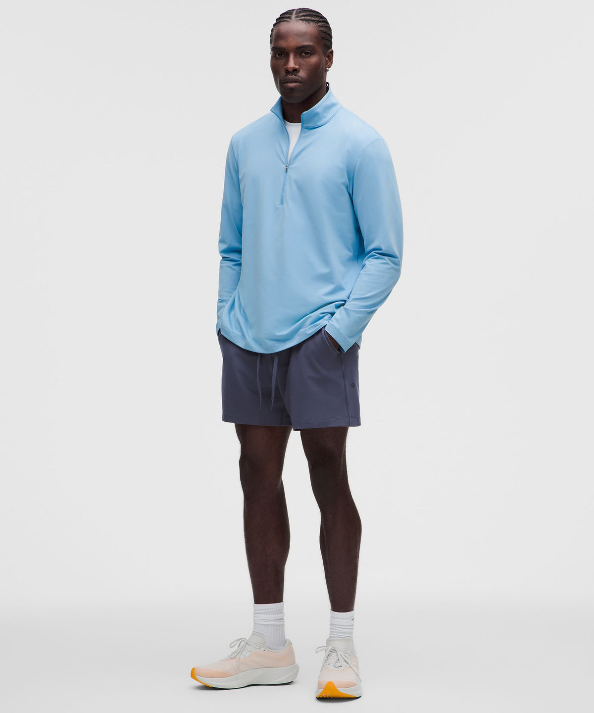 Soft Jersey Half Zip
