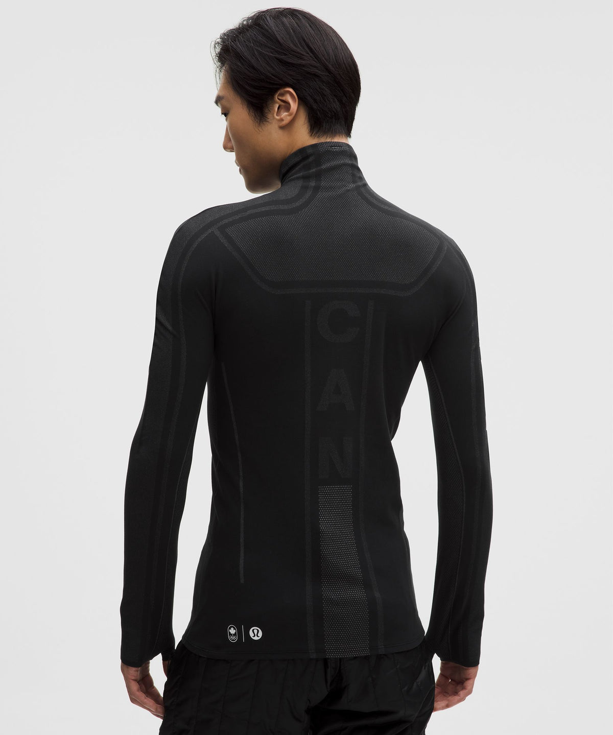 Team Canada Men's Seamless Mockneck Base LayerCOC Logo