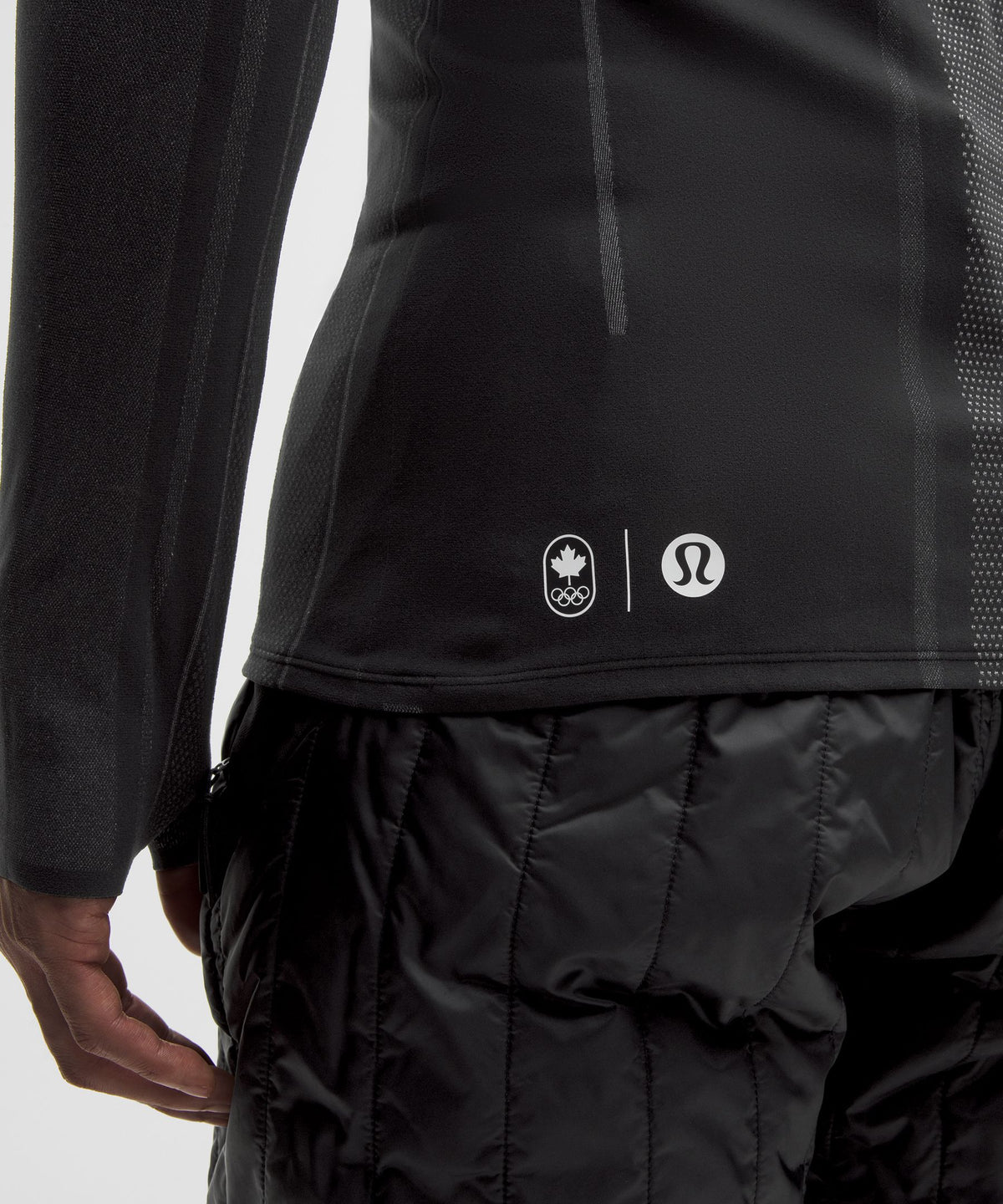 Team Canada Men's Seamless Mockneck Base LayerCOC Logo