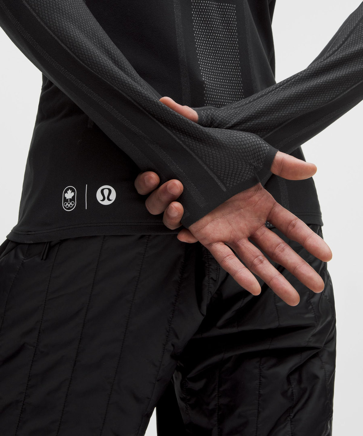 Team Canada Men's Seamless Mockneck Base LayerCOC Logo