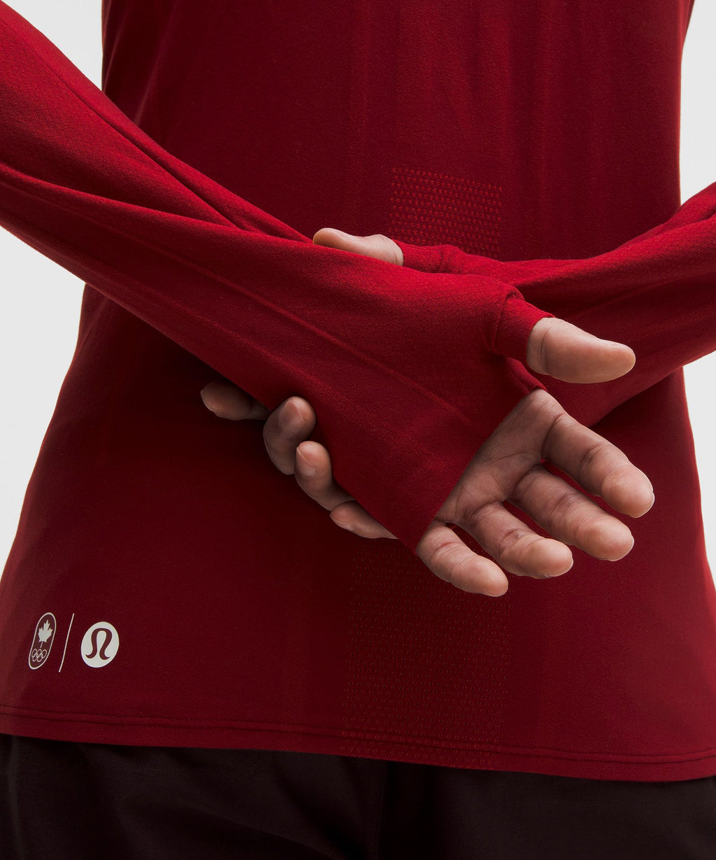 Team Canada Men's Seamless Mockneck Base LayerCOC Logo