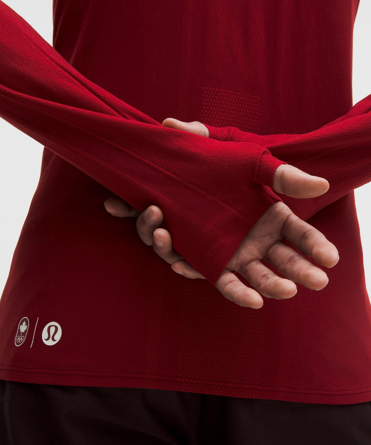 Team Canada Men's Seamless Mockneck Base LayerCOC Logo