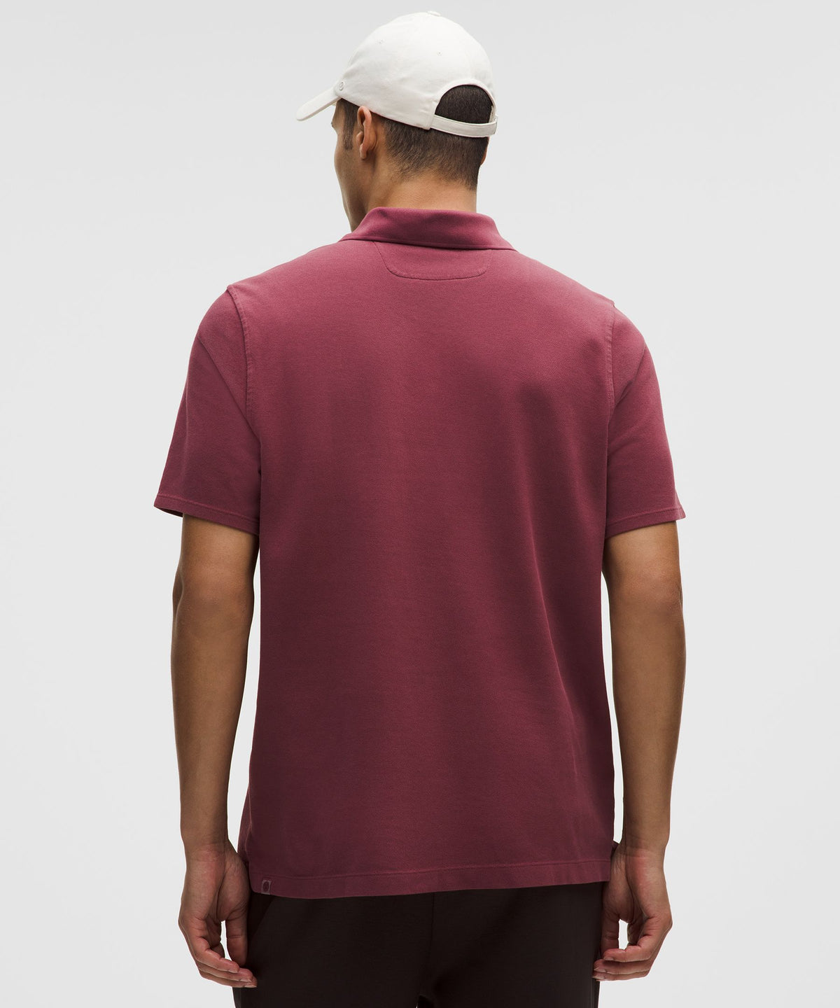 Cotton-Blend Pique Short-Sleeve Polo Shirt