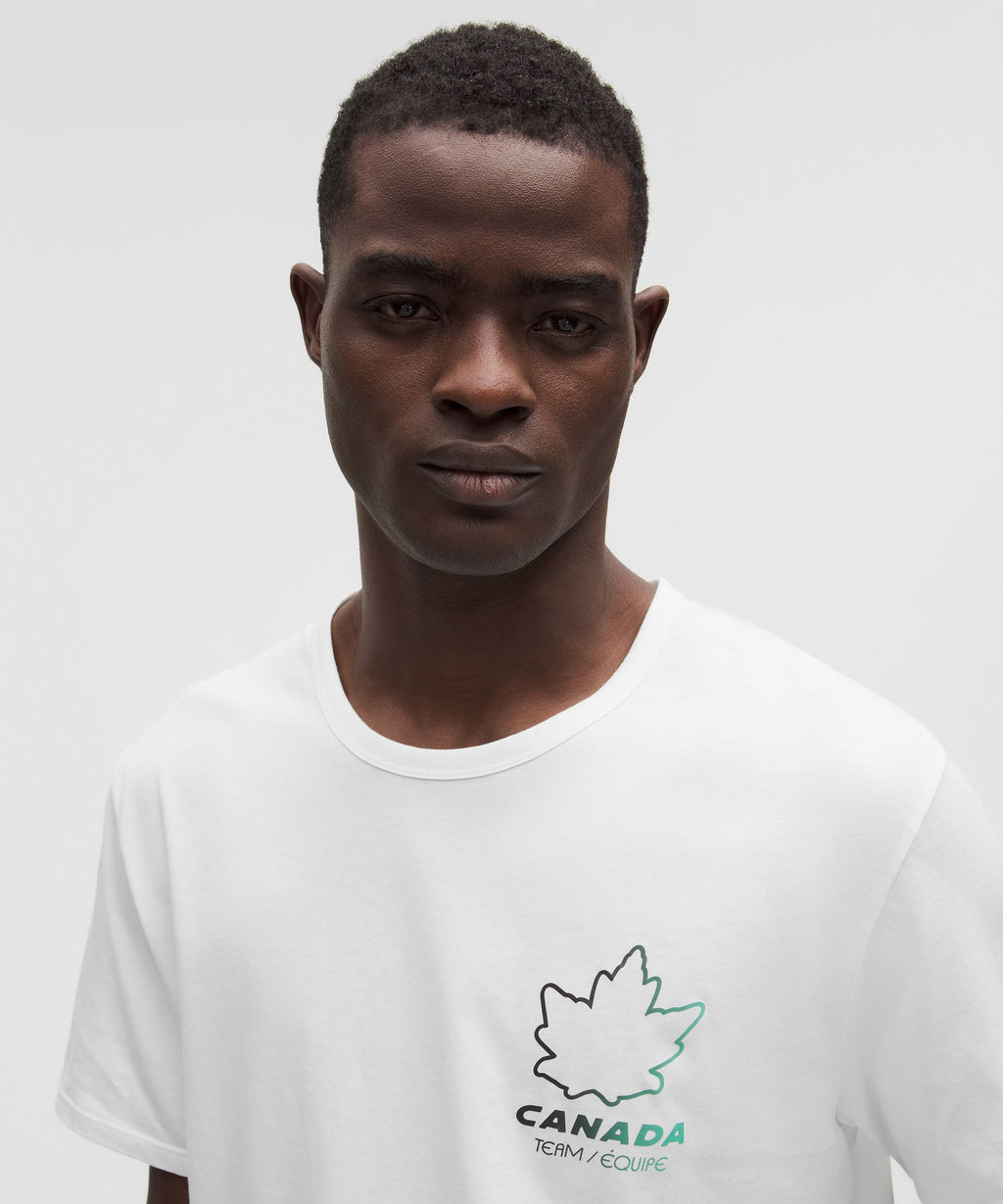 Team Canada Men's Cotton Jersey Graphic T-ShirtCOC Logo