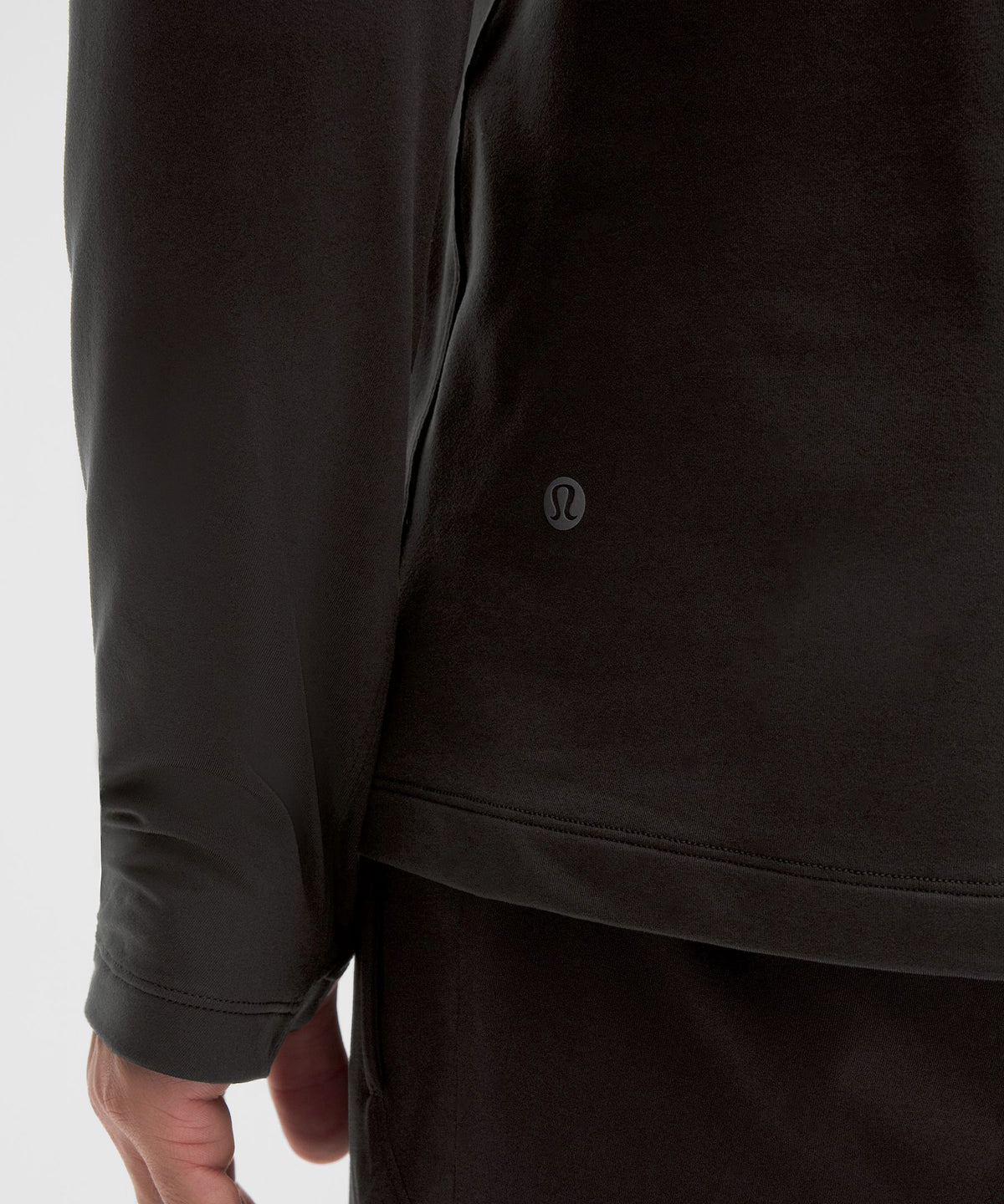 Rulu Fleece Crewneck Long-Sleeve Shirt