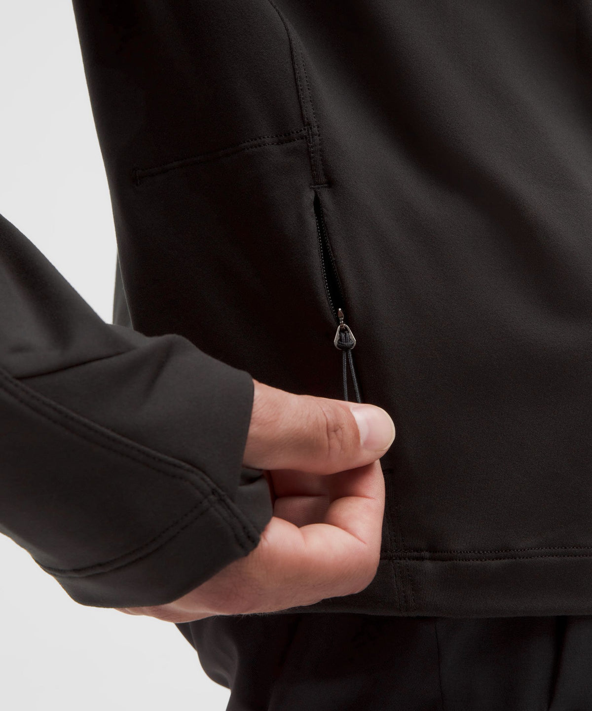 Rulu Fleece Crewneck Long-Sleeve Shirt