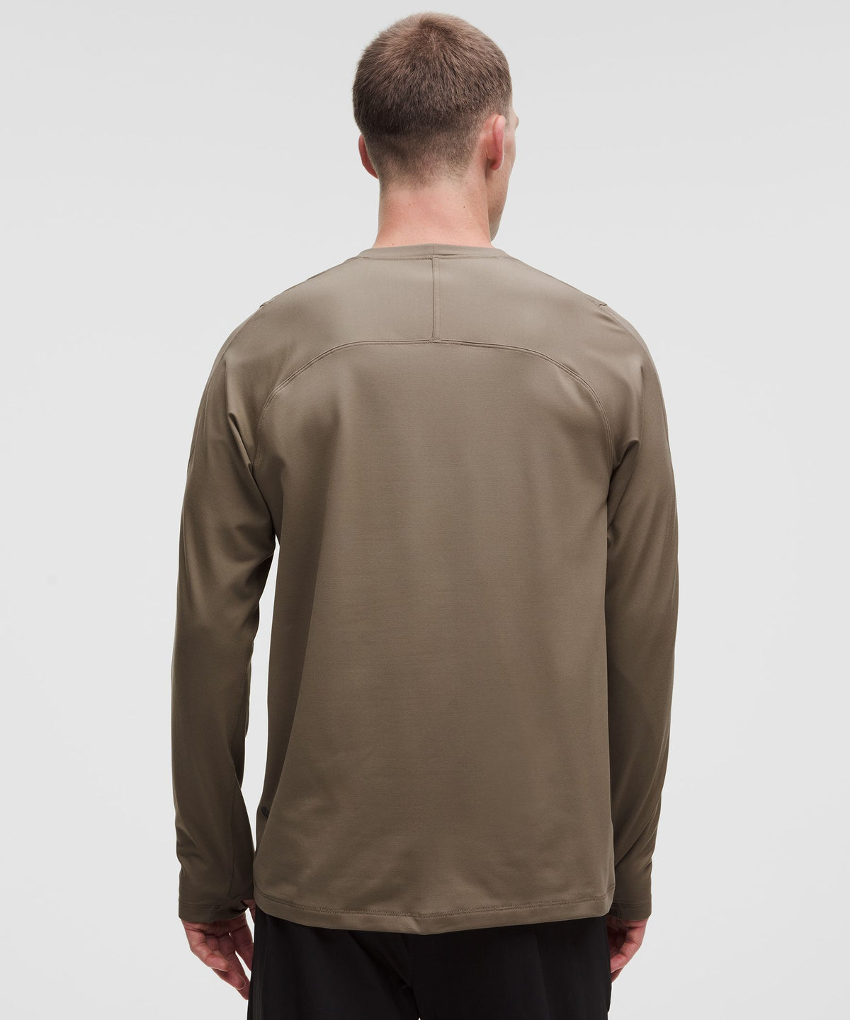 Rulu Fleece Crewneck Long-Sleeve Shirt