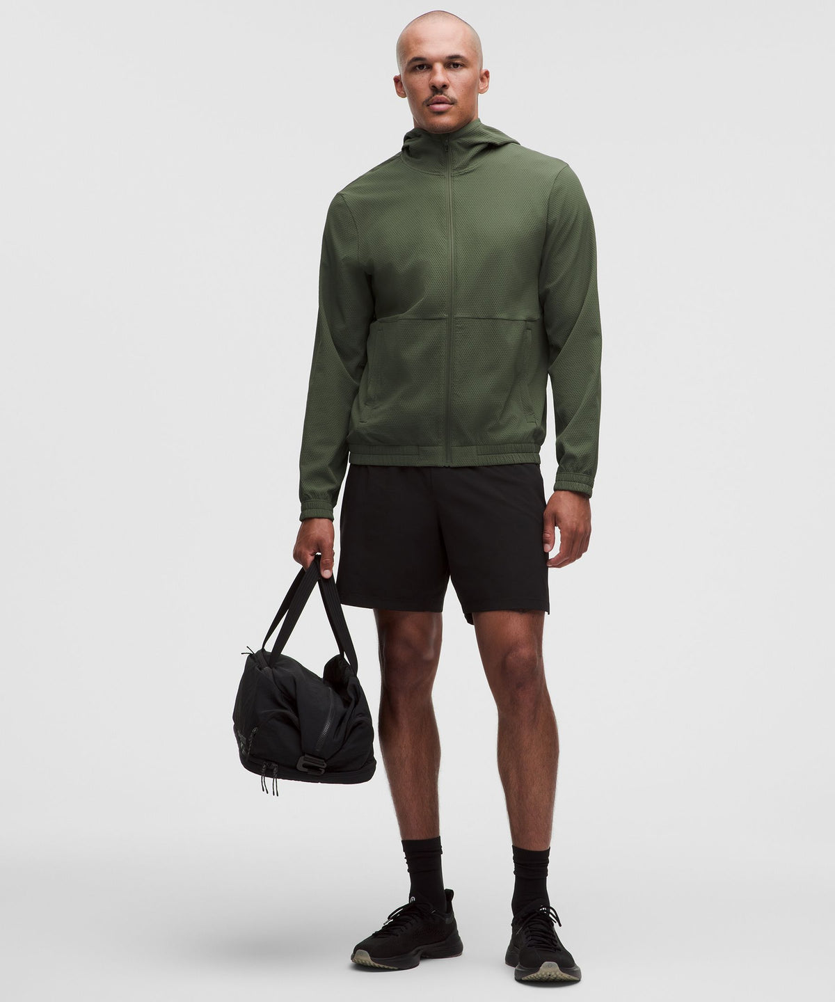 License to Train Textured Full Zip