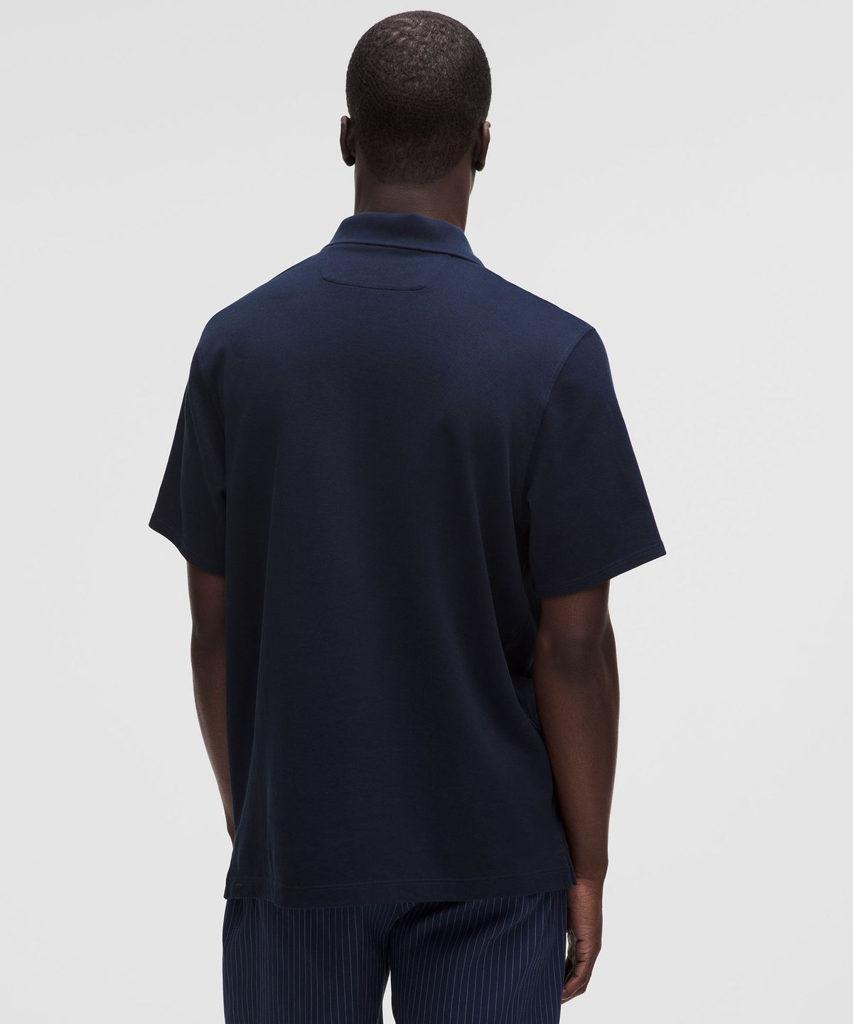 Cotton-Blend Pique Short-Sleeve Polo Shirt