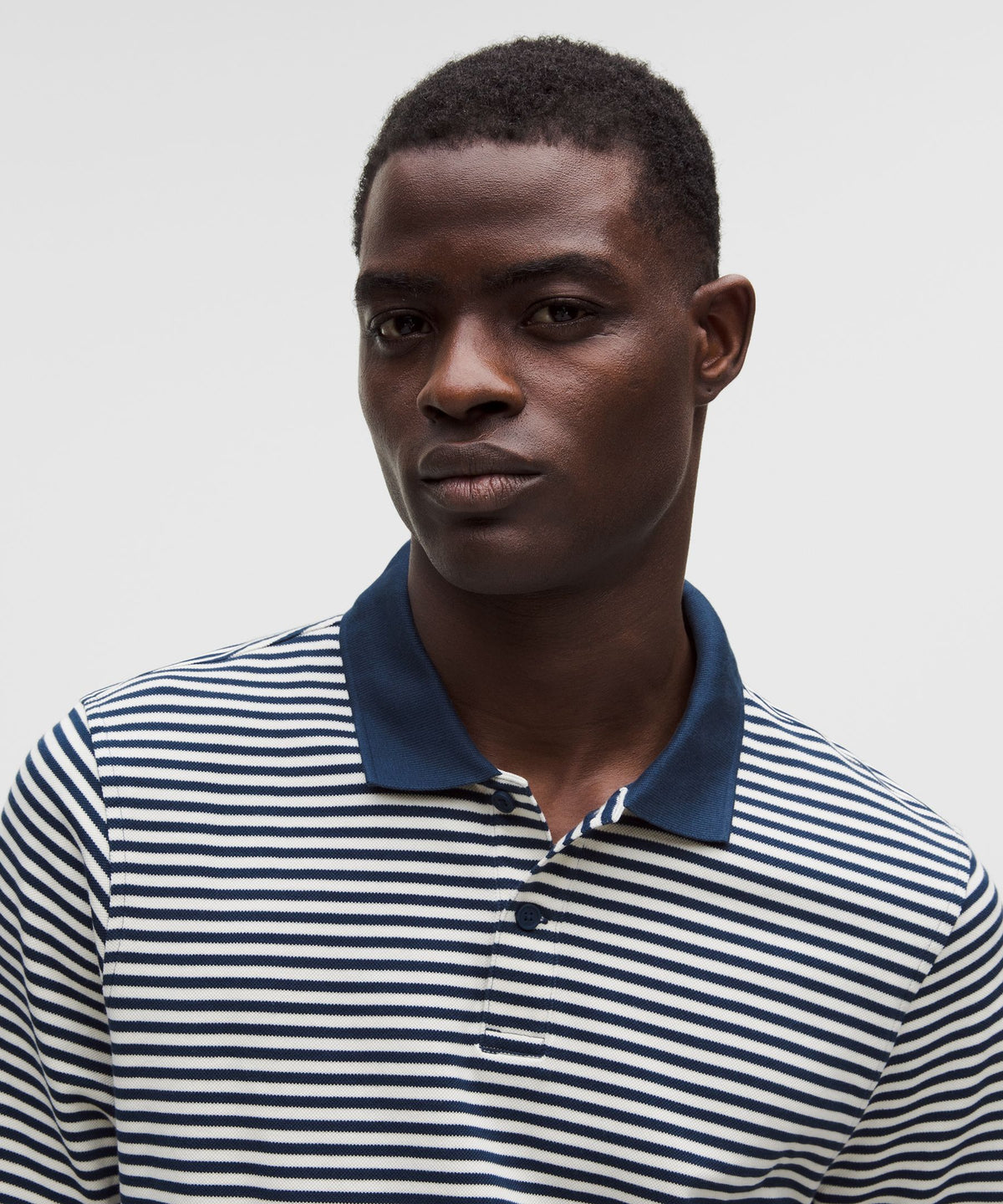 Cotton-Blend Pique Short-Sleeve Polo Shirt