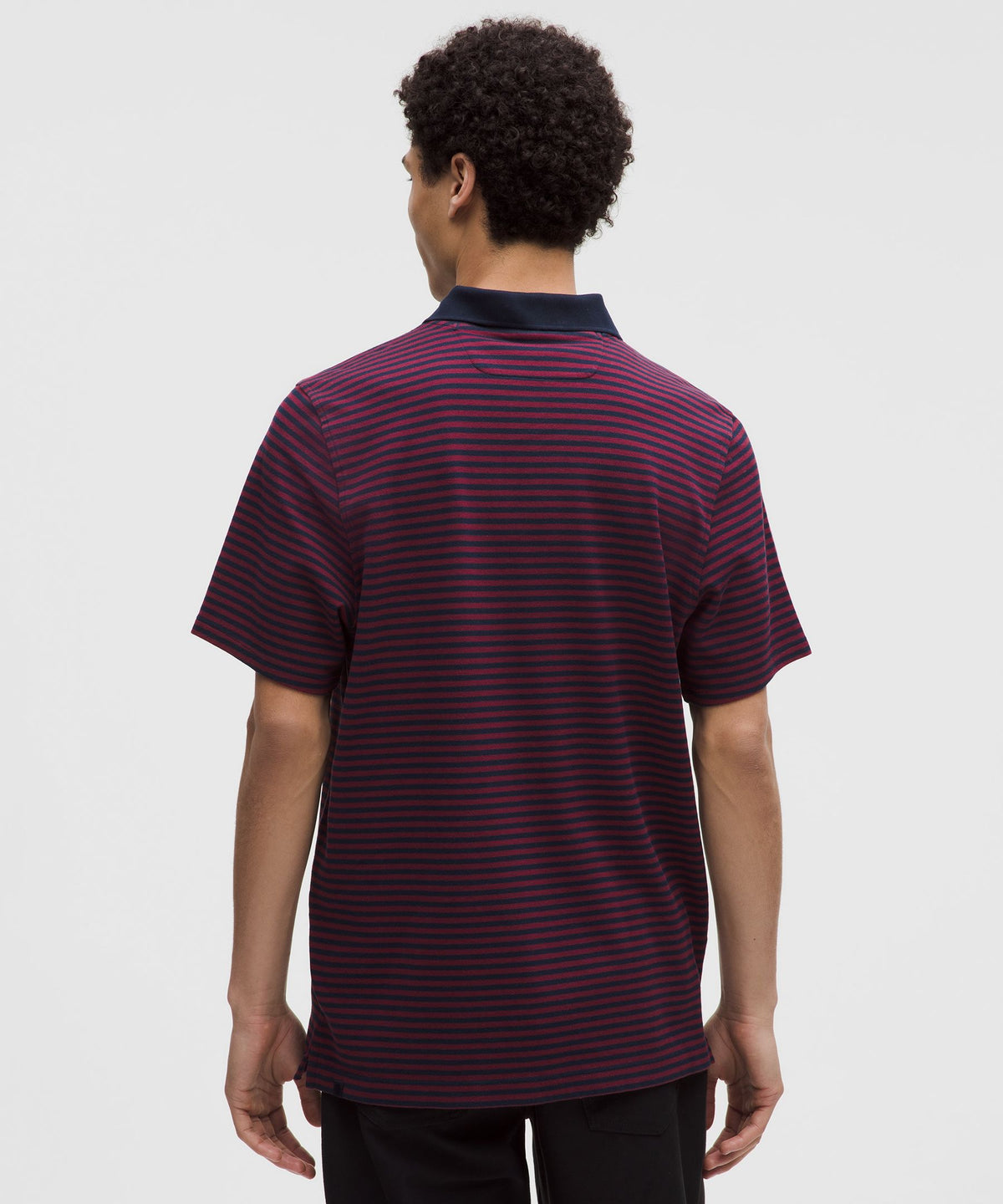 Cotton-Blend Pique Short-Sleeve Polo Shirt