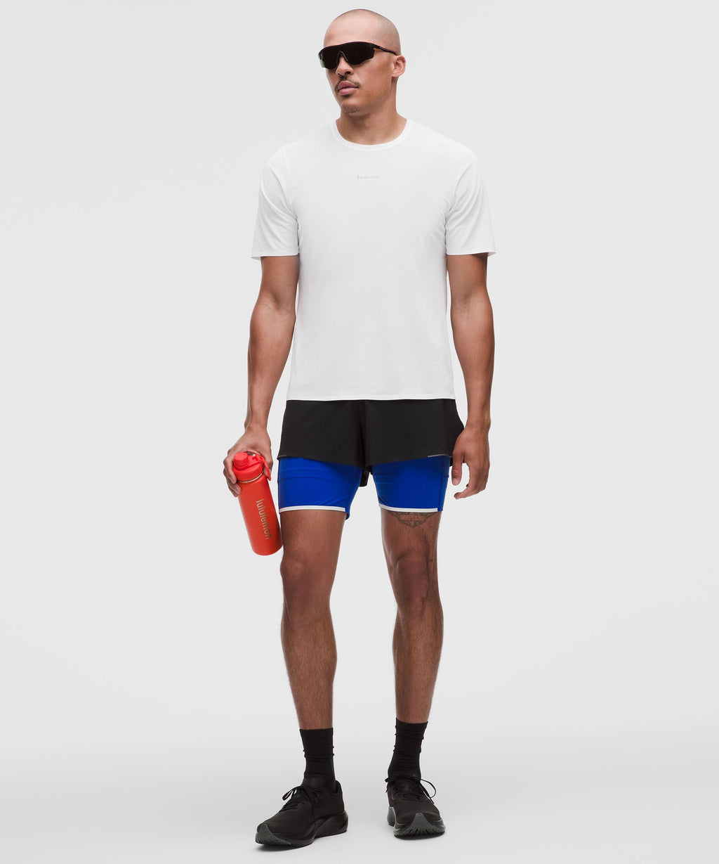 Men's Fast and Free Short-Sleeve ShirtRace Length