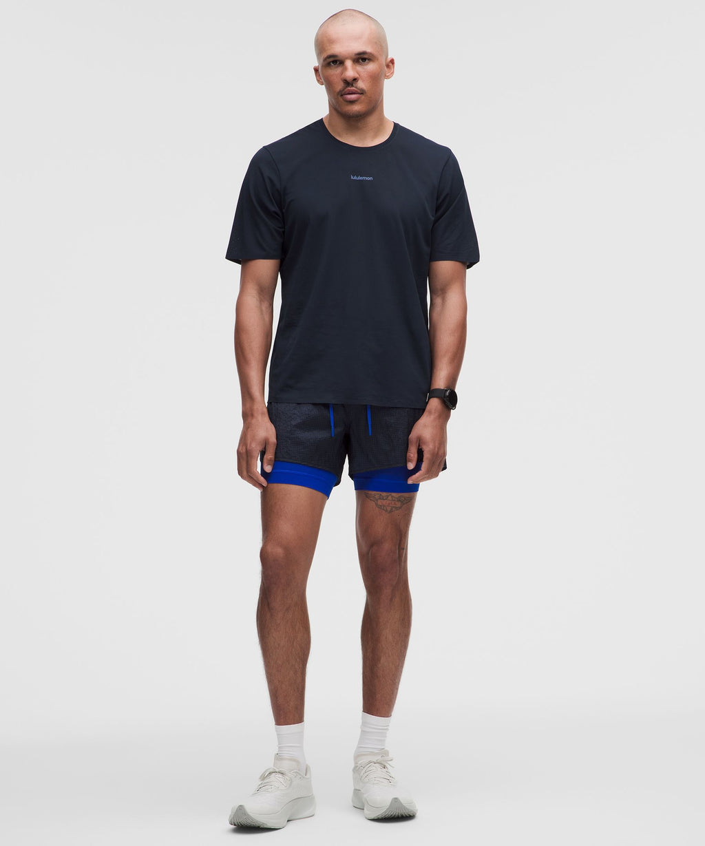 Men's Fast and Free Short-Sleeve ShirtRace Length