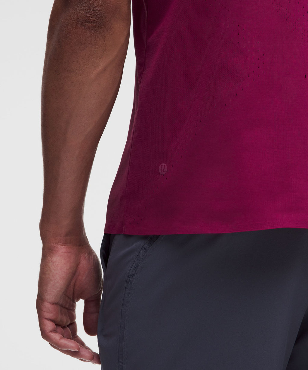 Men's Fast and Free Short-Sleeve ShirtRace Length