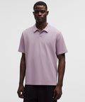 Pique Performer Johnny-Collar Short-Sleeve Shirt