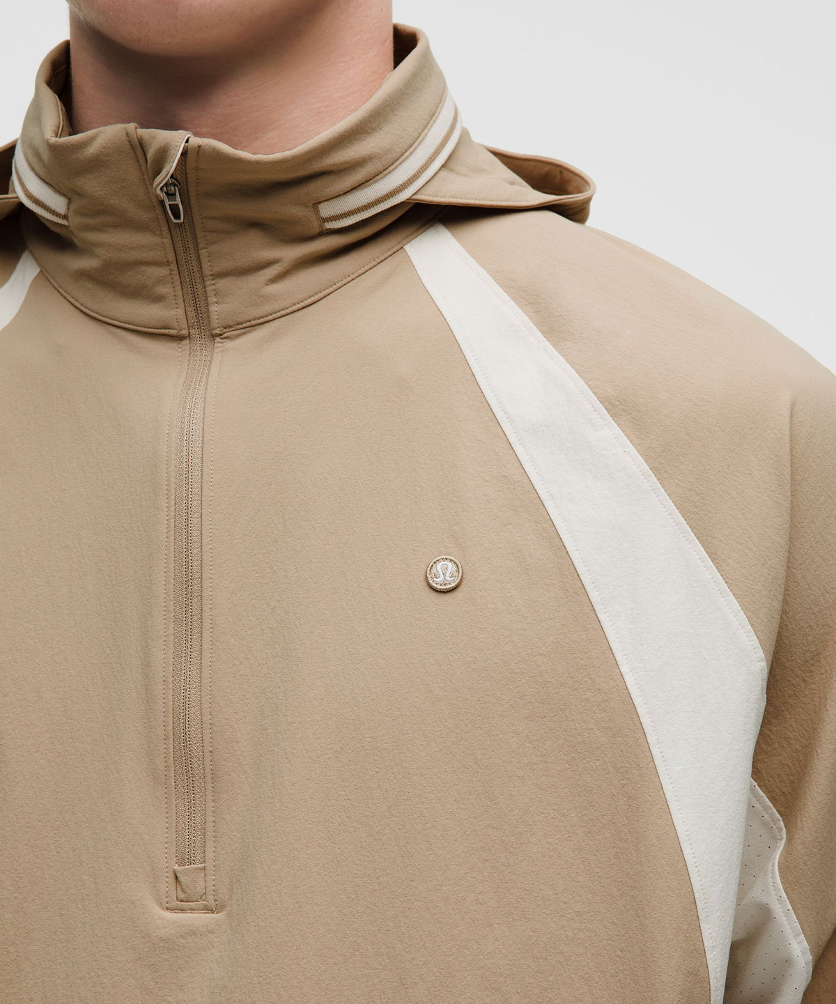 Water-Repellent Golf Half-Zip Pullover