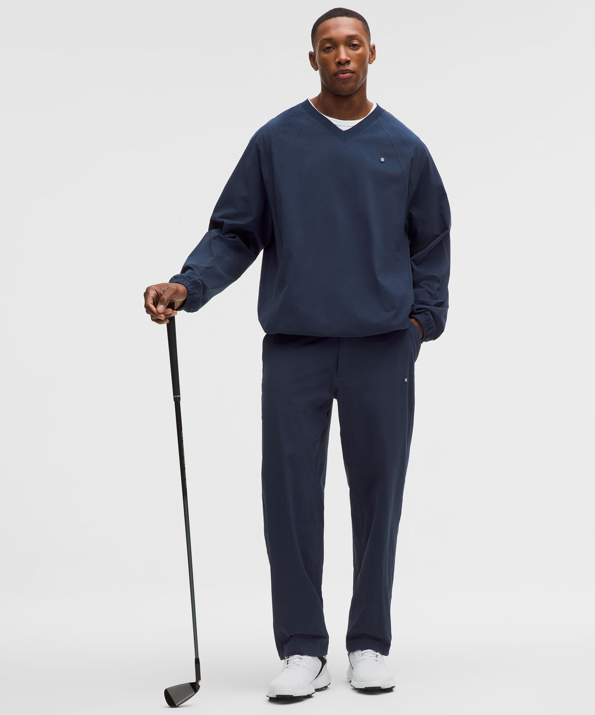 Water-Repellent Golf V-Neck Pullover
