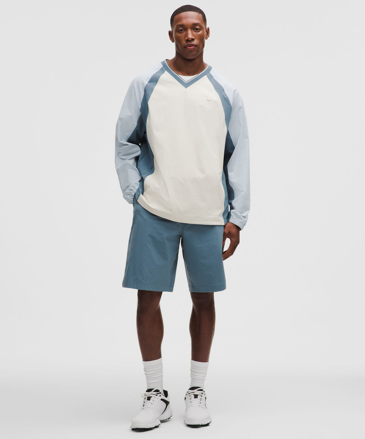 Water-Repellent Golf V-Neck Pullover
