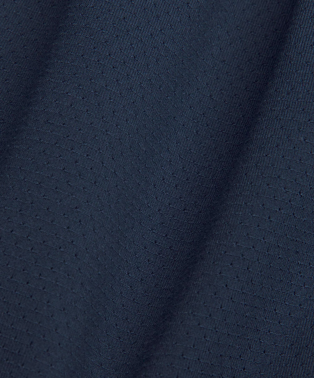 Mesh Soft Jersey Short-Sleeve Shirt