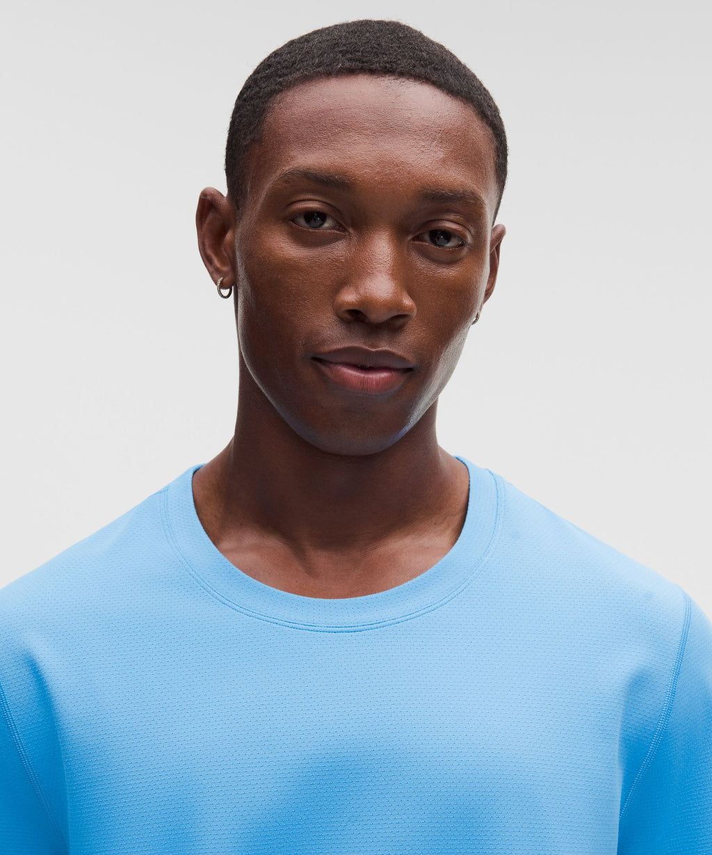 Mesh Soft Jersey Short-Sleeve Shirt