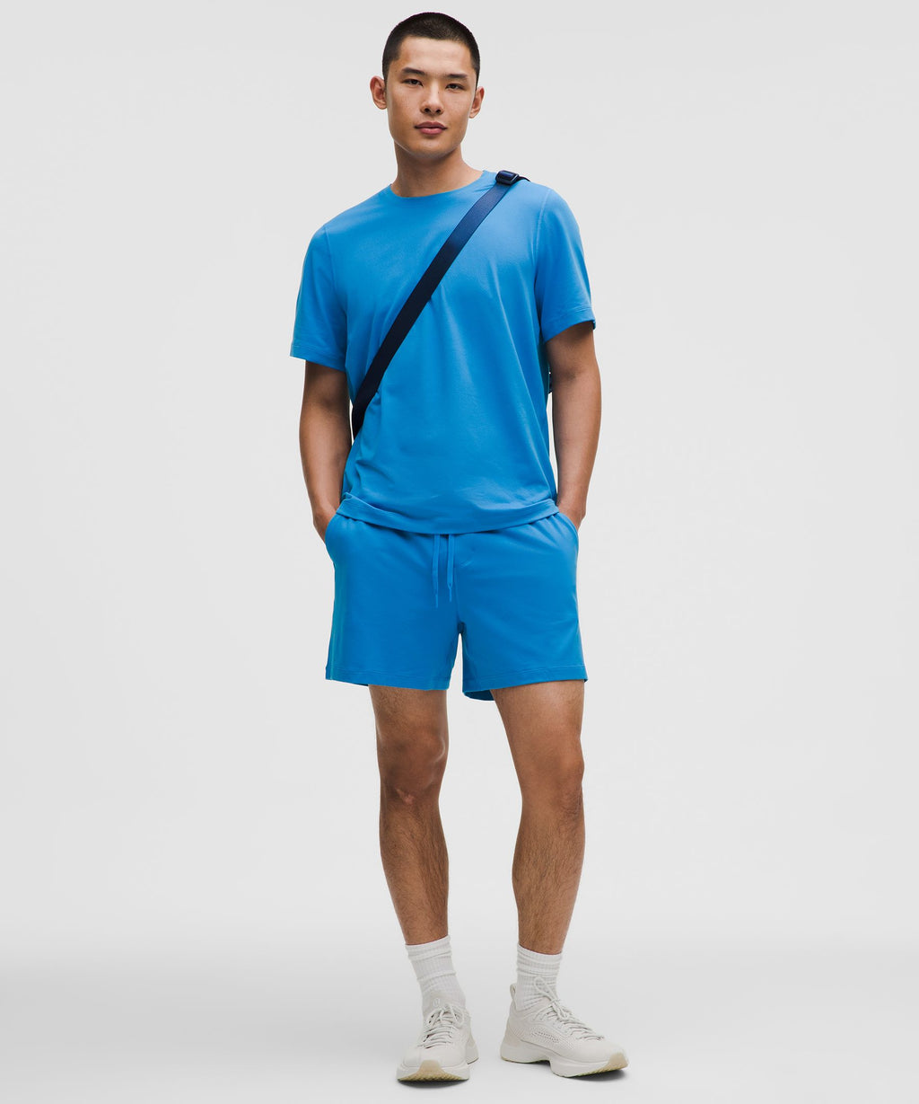 Mesh Soft Jersey Short-Sleeve Shirt