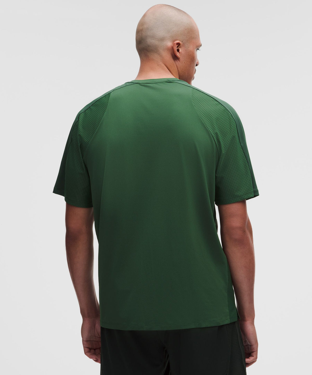 UV-Protective Mesh Panelled Tennis Shirt