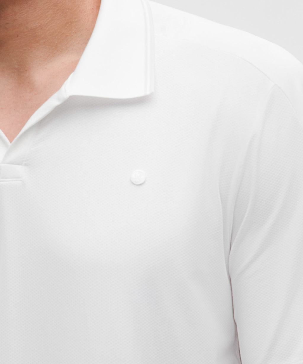 Mesh Panelled Tennis Polo Shirt