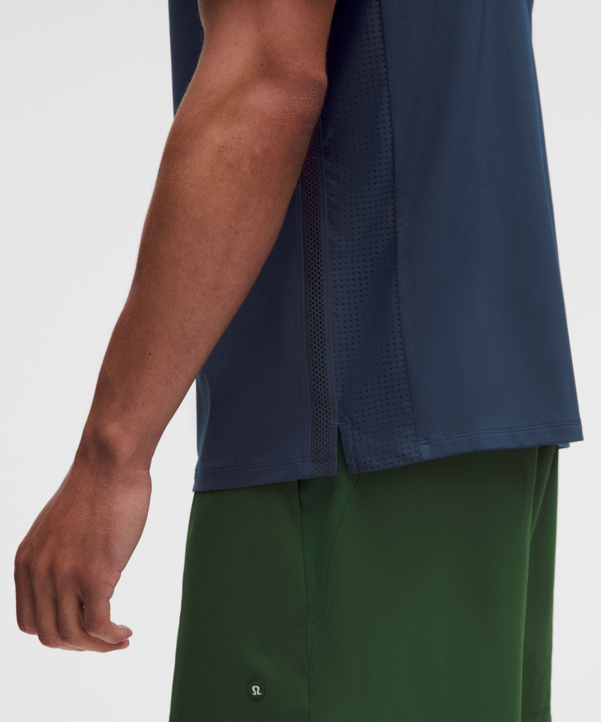 Mesh Panelled Tennis Polo Shirt