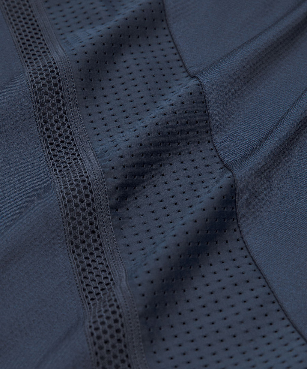 Mesh Panelled Tennis Polo Shirt
