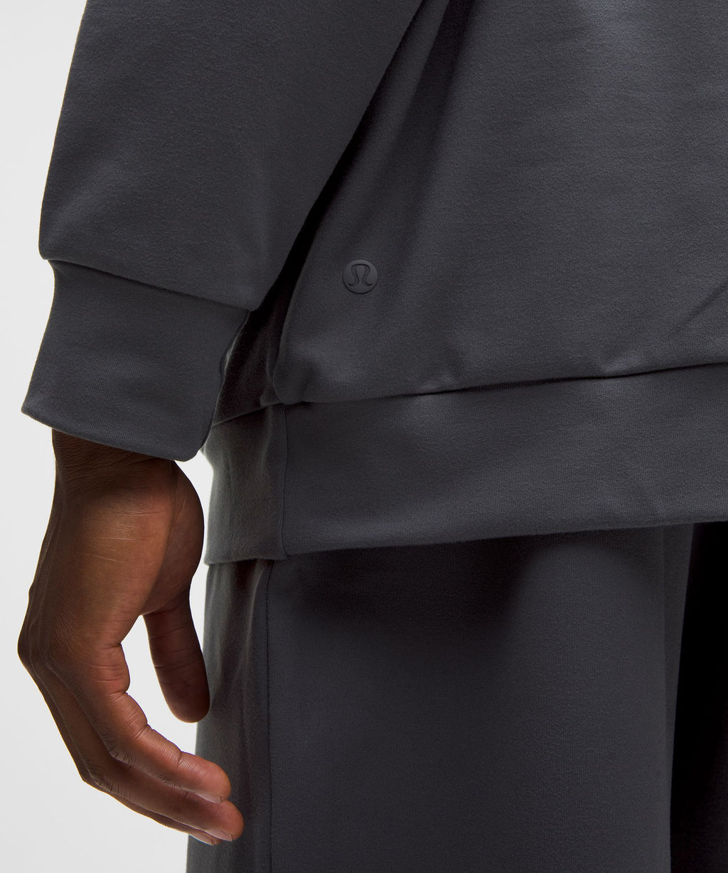 Heavyweight Soft Jersey Half Zip