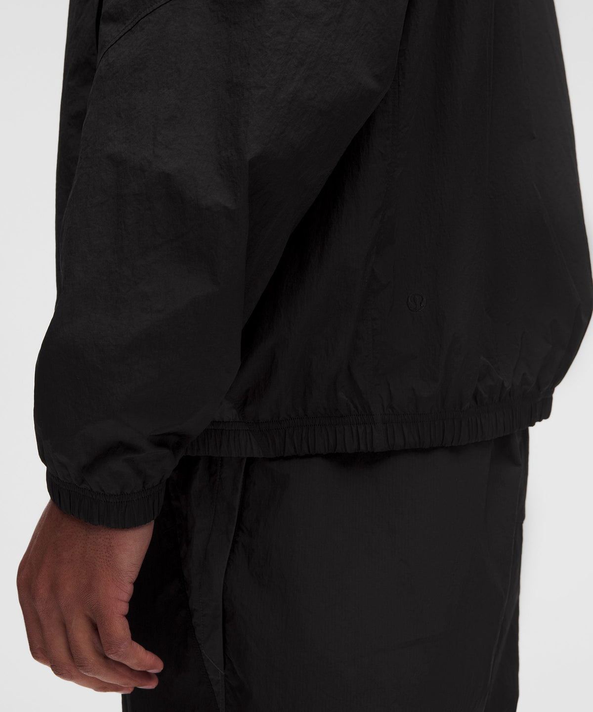 Nylon Oversized Track Jacket