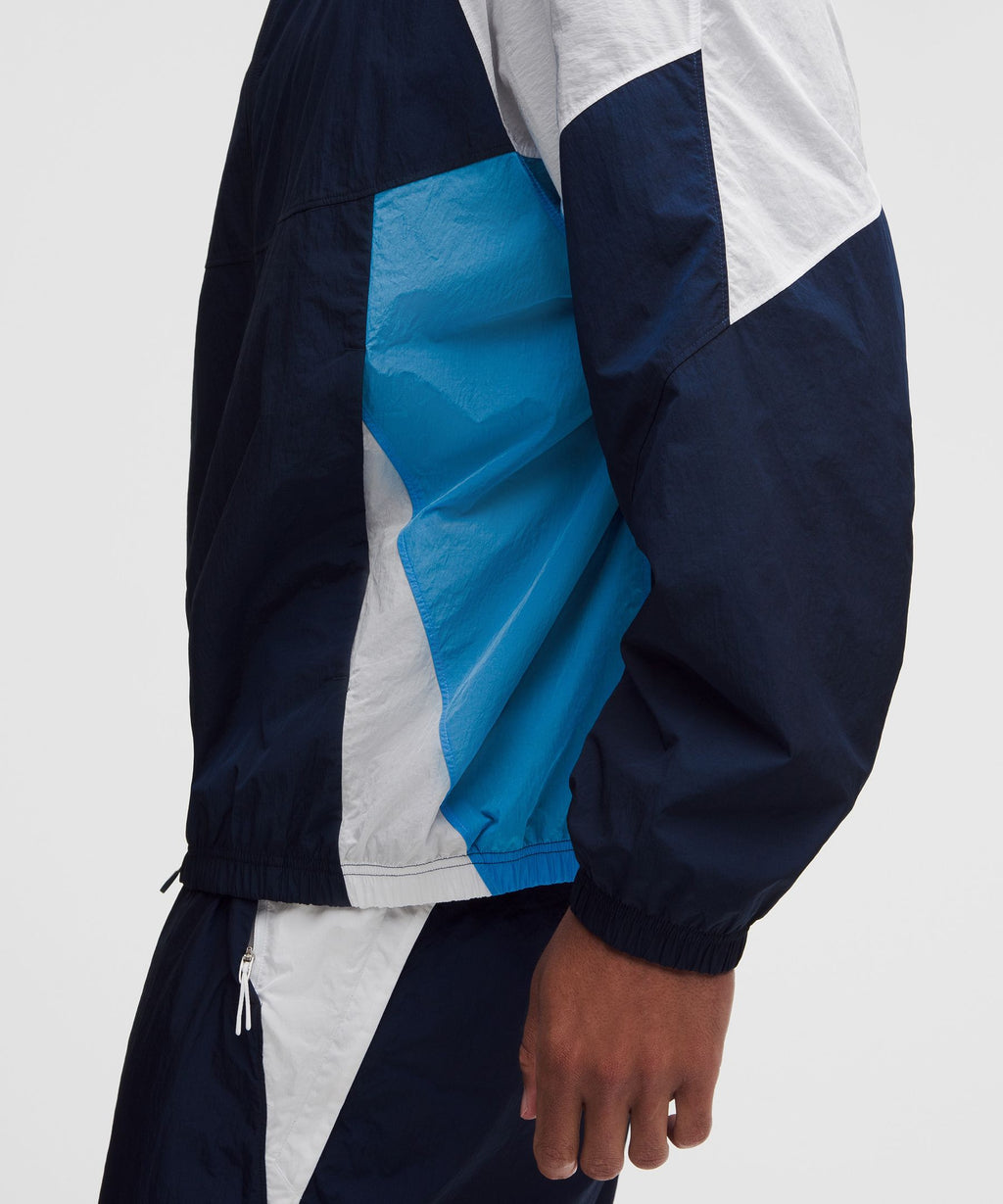 Nylon Oversized Track Jacket