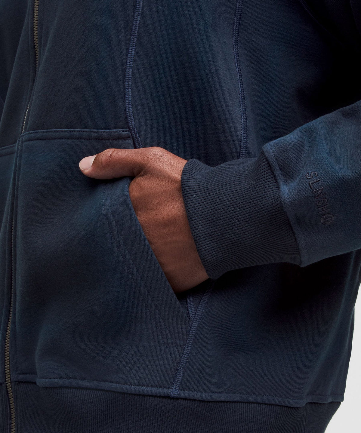 Faded French Terry Full-Zip JacketSLNSH Collection