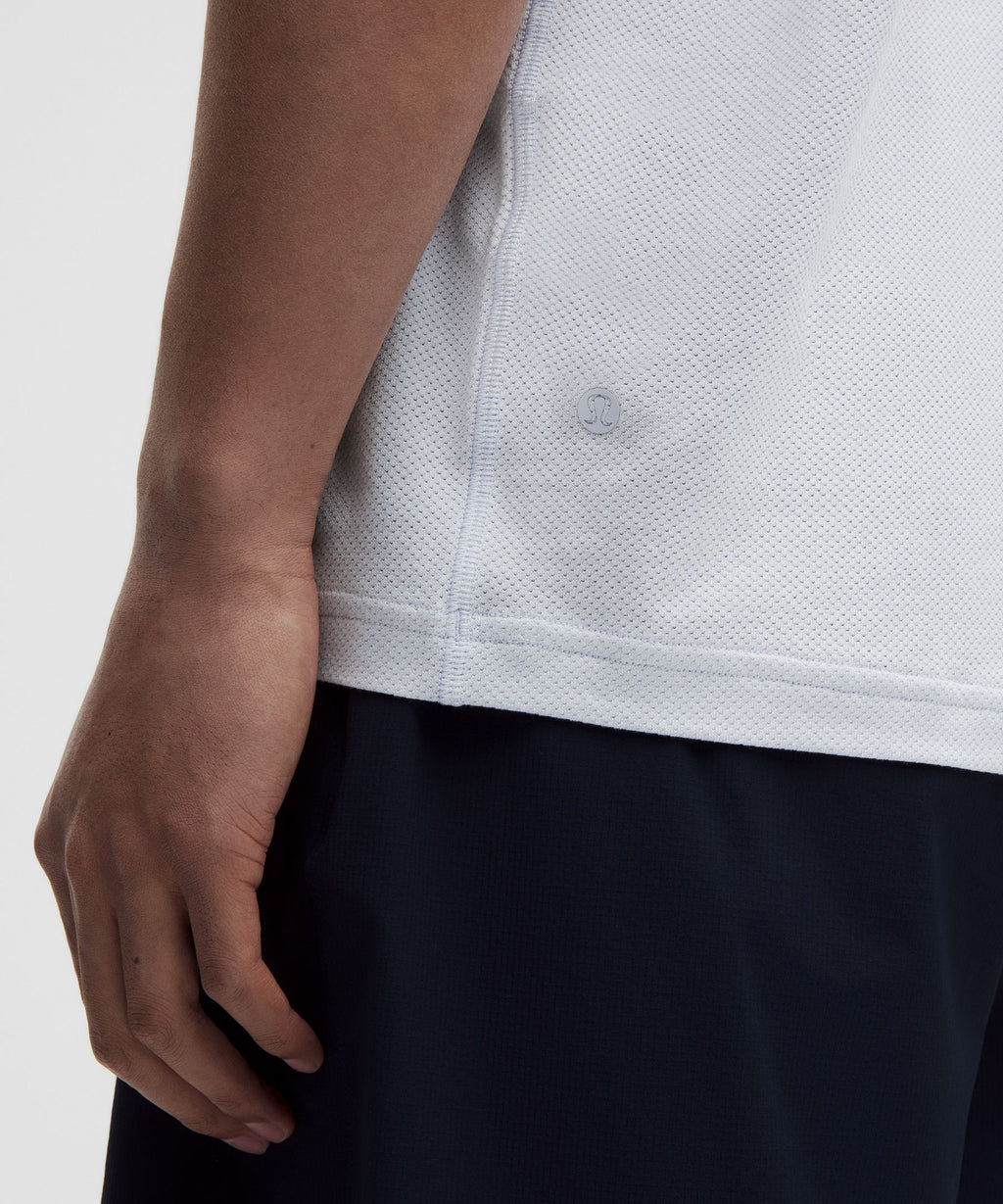 Mesh-Knit Jersey Short-Sleeve Shirt