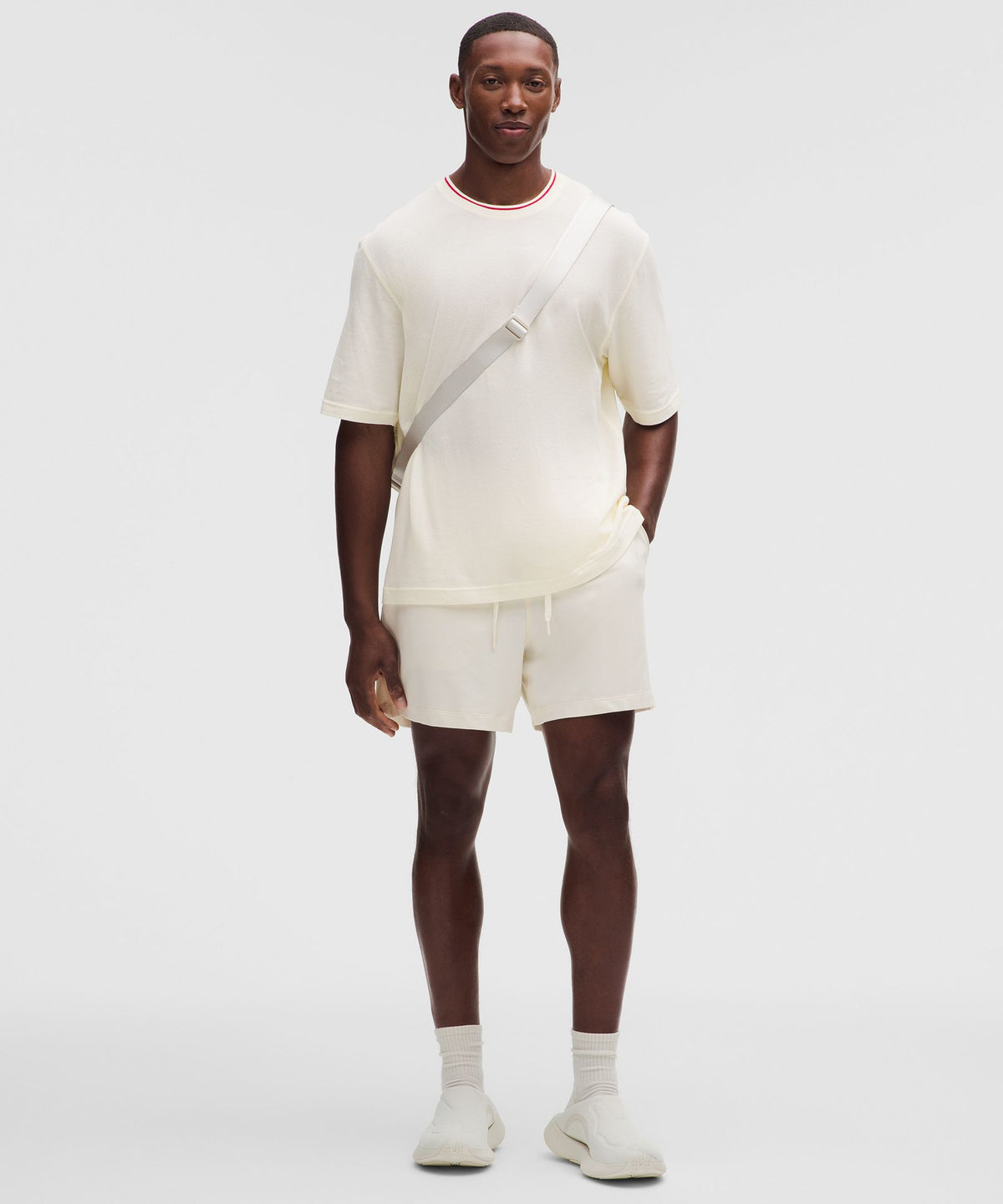 Mesh-Knit Jersey Short-Sleeve Shirt