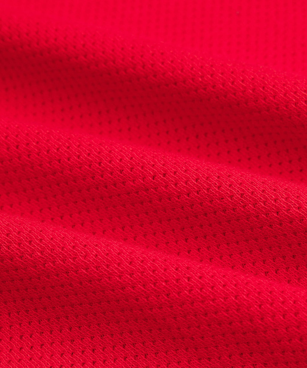 Mesh-Knit Jersey Short-Sleeve Shirt