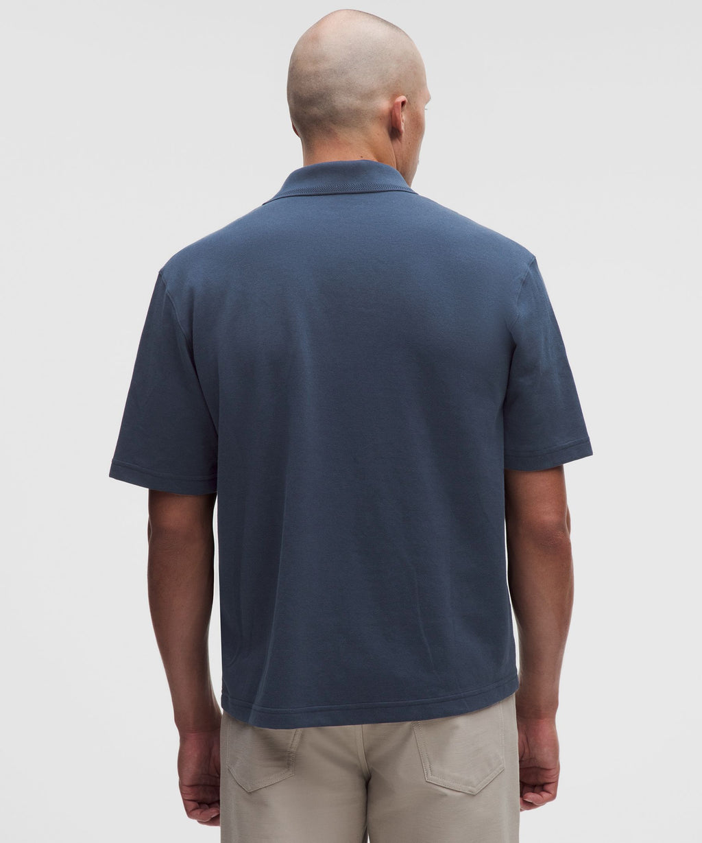 Pique-Performer Camp-Collar-Shirt
