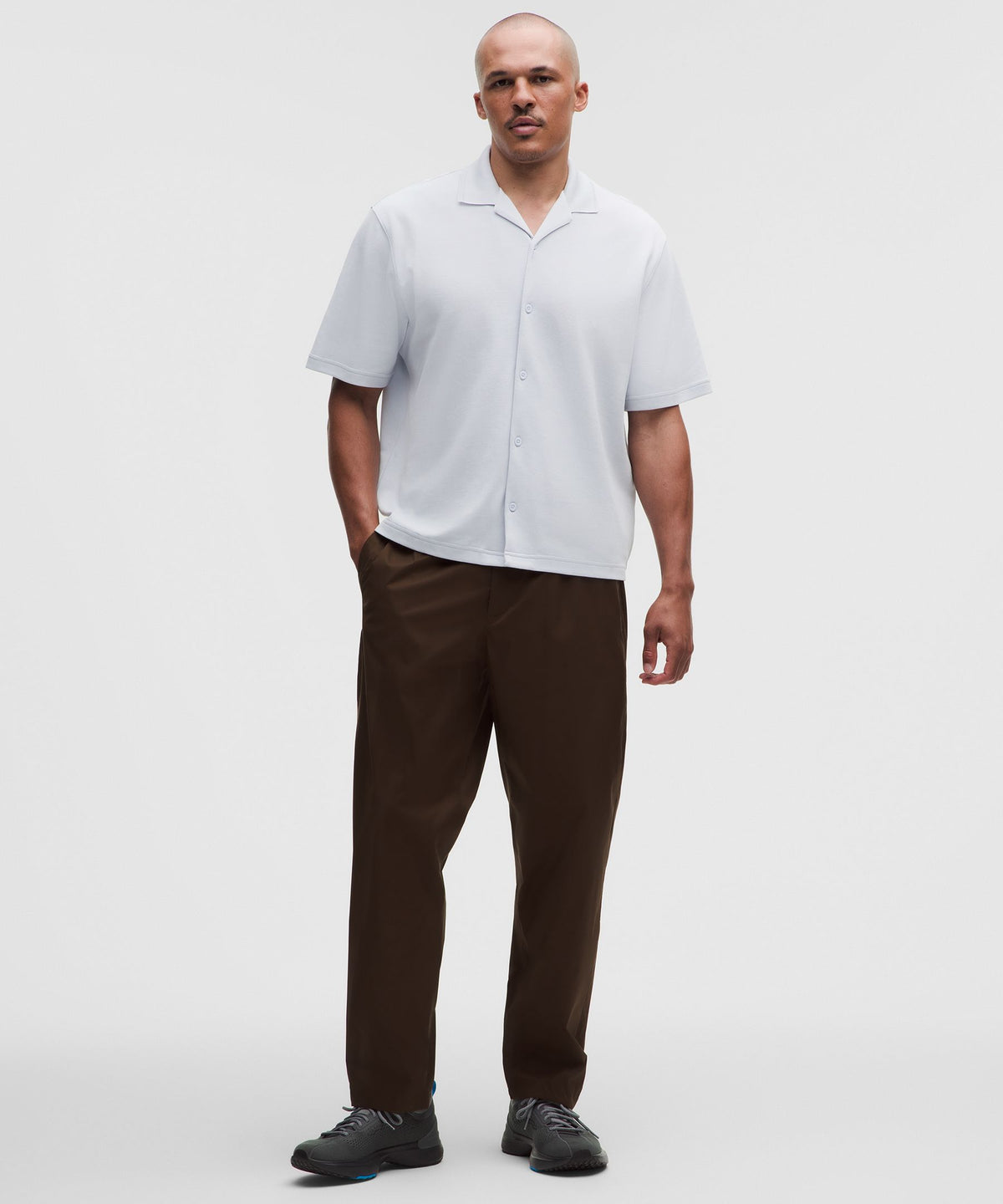 Pique-Performer Camp-Collar-Shirt