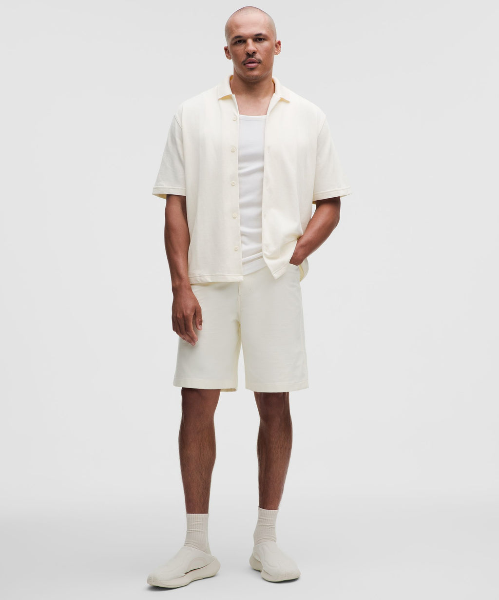 Pique-Performer Camp-Collar-Shirt