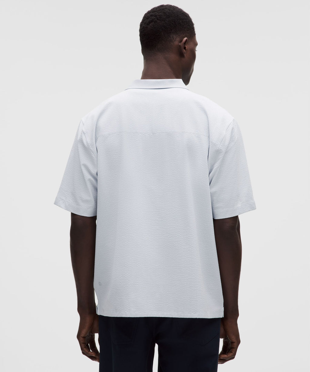 Airing Easy Camp-Collar ShirtTextured